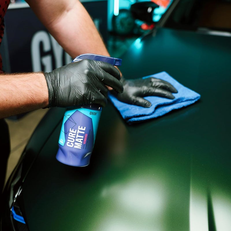 Gyeon Cure Matte Redefined Hydrophobic Ceramic Spray Sealant for Matte Paint Vinyl PPF Vehicles with Silica Protection and Water Beading Long‑Lasting Matte Finish - Image 5